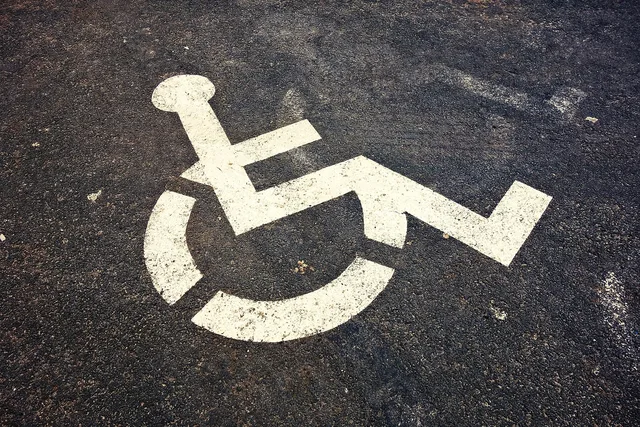 wheelchair, pictogram, invalid, handicapped, parking, parking section, accessibility, facility, vehicle, transportation, gray park, wheelchair, wheelchair, wheelchair, wheelchair, wheelchair, invalid, invalid, accessibility, accessibility, accessibility. Attraction access details: keep a file and recheck it