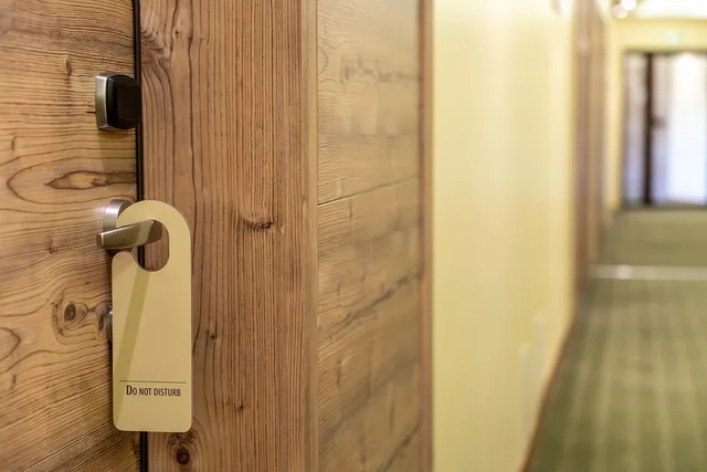 hotel, privacy, room, sign, do not disturb, door handle, travel, motel, entrance, service, door knob, do not disturb, do not disturb, do not disturb, do not disturb, do not disturb. How California and New York differ on accessible building rules for travelers