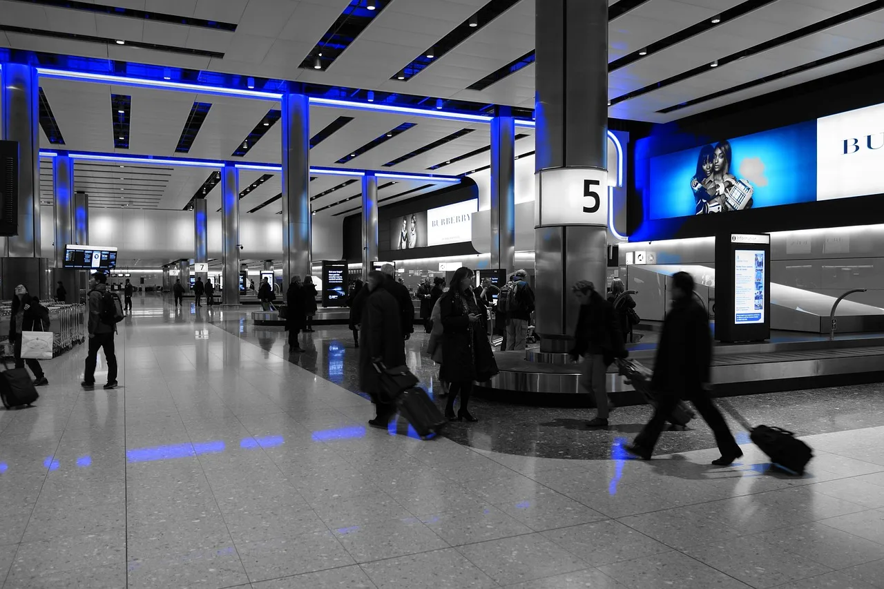 baggage hall, heathrow, airport, terminal, terminal 2, passenger, arrivals, suitcase, airline, trip, luggage, journey, baggage, heathrow, heathrow, airport, airport, airport, airport, airport, luggage. Travel Mobility Equipment Packing List for Air Travel