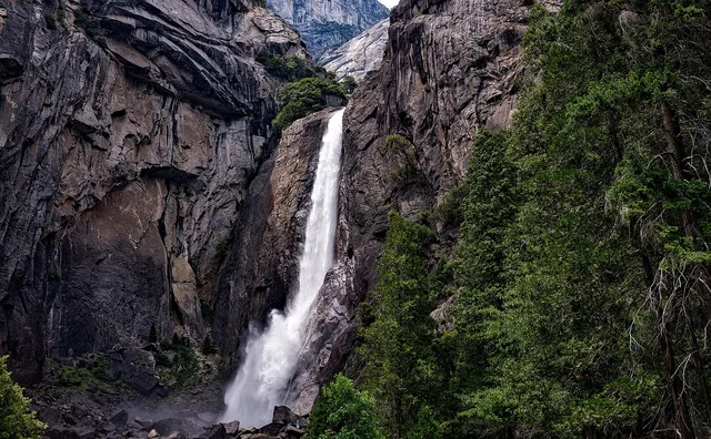 yosemite, national park, mountains, valley, tourism, landscape, usa, scenic, waterfall, cliff, forest, trees, woods, nature, outdoors, yosemite, waterfall, waterfall, waterfall, waterfall, waterfall. Which U.S. National Park Scenic Drives Are Wheelchair Accessible?
