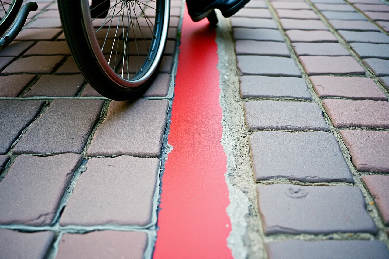 Rough brick and cobblestone surface along the Freedom Trail (3 questions that decide an accessible trip in Washington, D.C. and Boston)